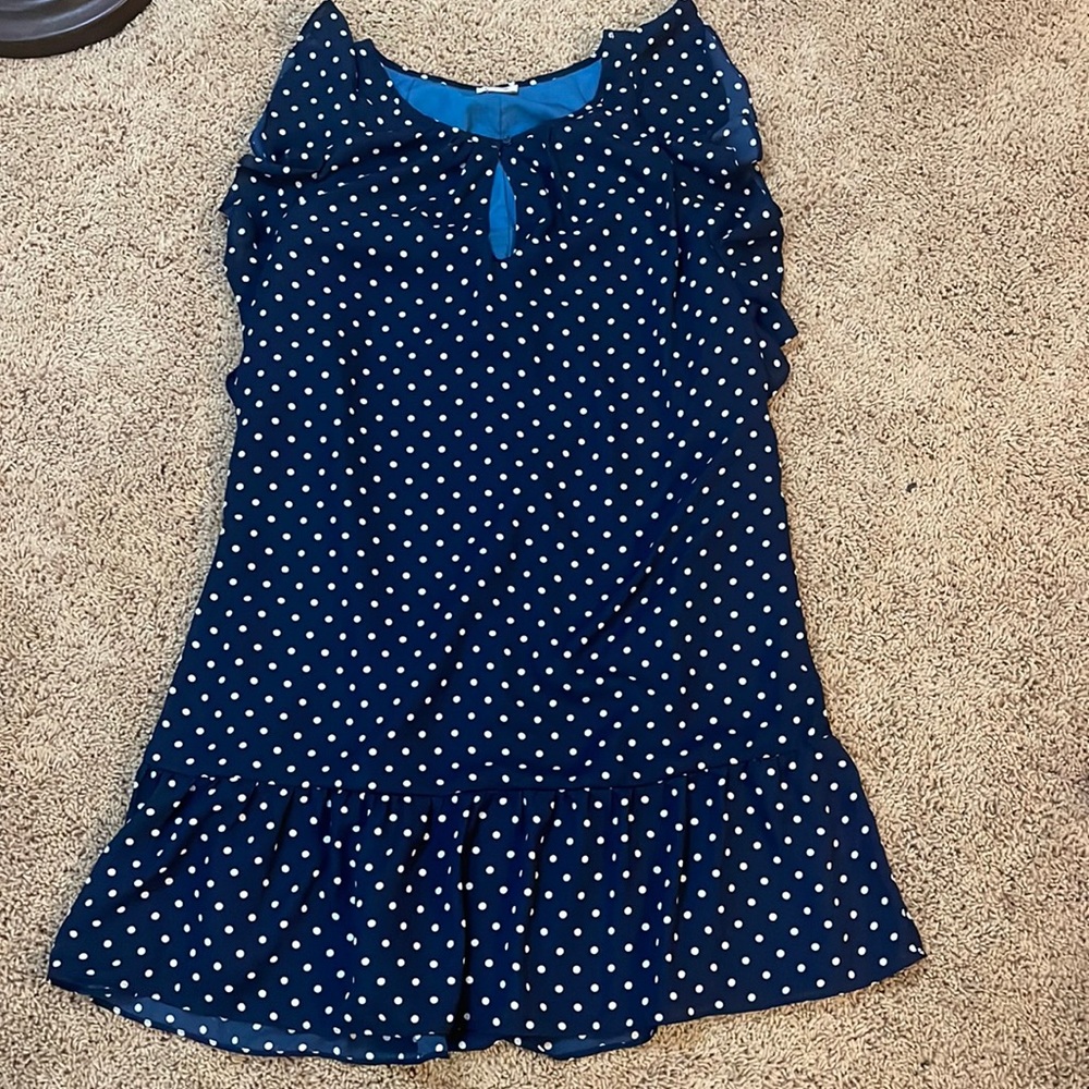 J. Crew Navy Dress